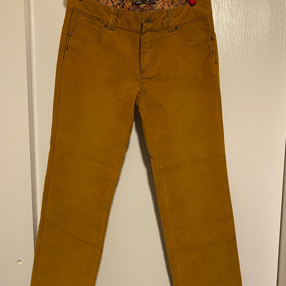 Prana SZ 10 corduroy jeans